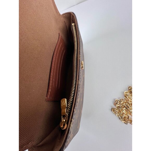 Louis Vuitton Monogram Ivy Wallet on a Chain Shoulder Bag - Picture 12 of 15